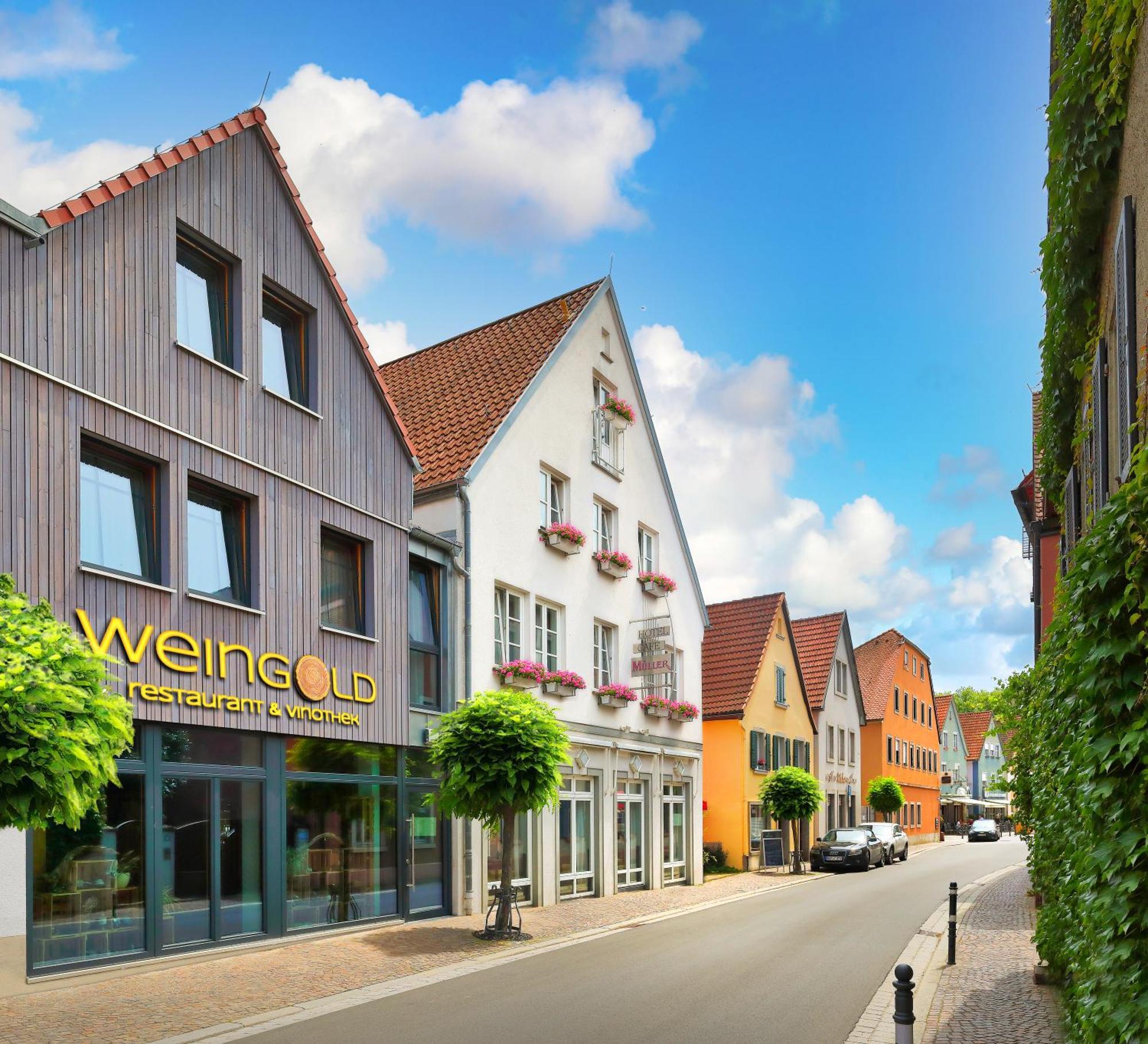 Hotel Mueller Cafe & Wein - Mondholzhotel Veitshöchheim Exteriör bild